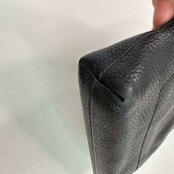 Kate Spade New York Black Pebble Leather Zip Top Crossbody Handbag - Picture 4 of 10